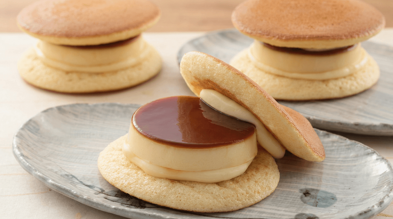 どら焼きの中にまるごとプリン — 由布院・菊家「ぷりんどら」がやみつきになる理由