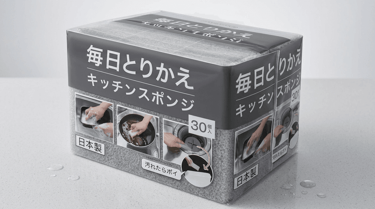 毎日替えるから気持ちいい — ニトリの使い捨てキッチンスポンジが1000万個売れた理由